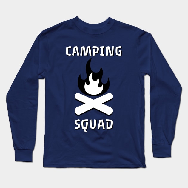 CAMPING SQUAD Long Sleeve T-Shirt by PlexWears